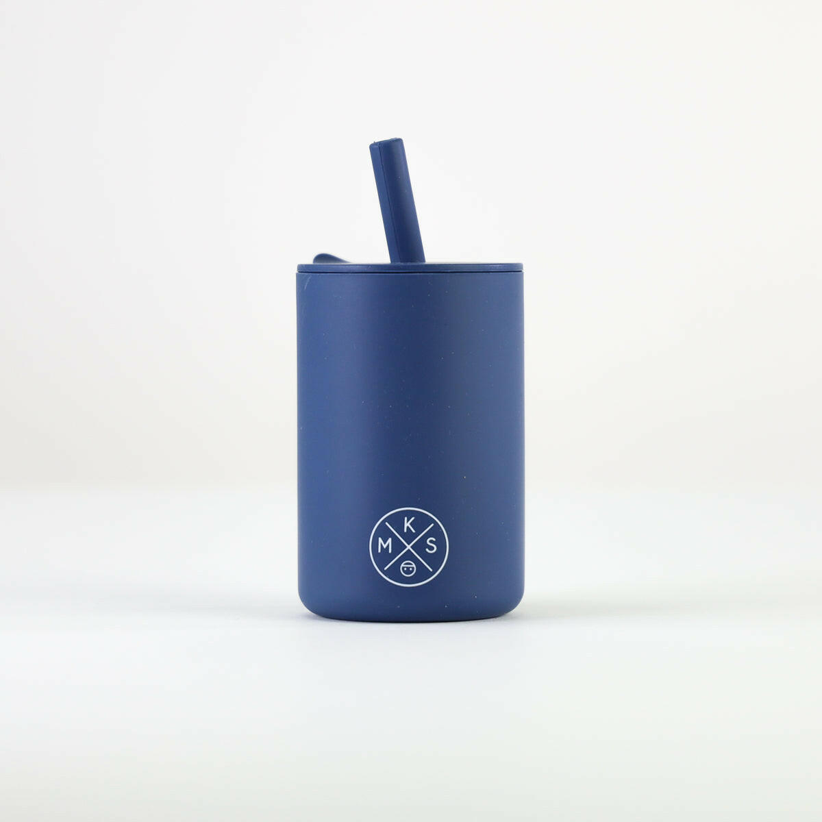 Drinking cup with straw - Navy Drinking cup MKS Miminoo   