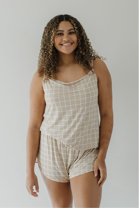 Cami Women's Bamboo Set | Grid