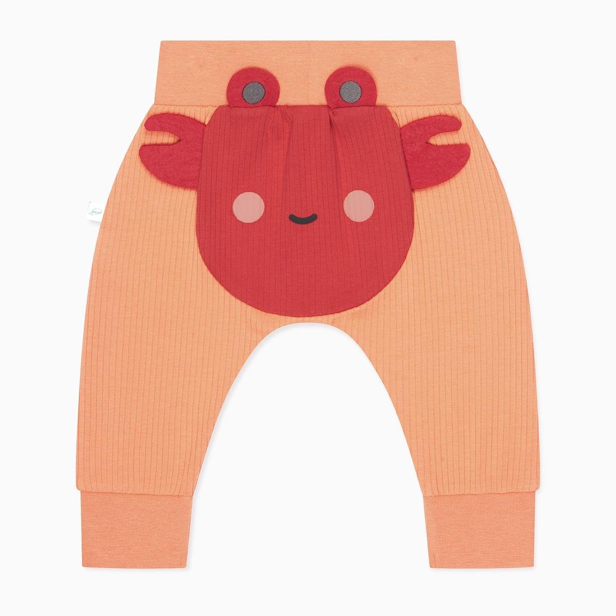 Baby Crab Joggers - Orange - FINAL SALE