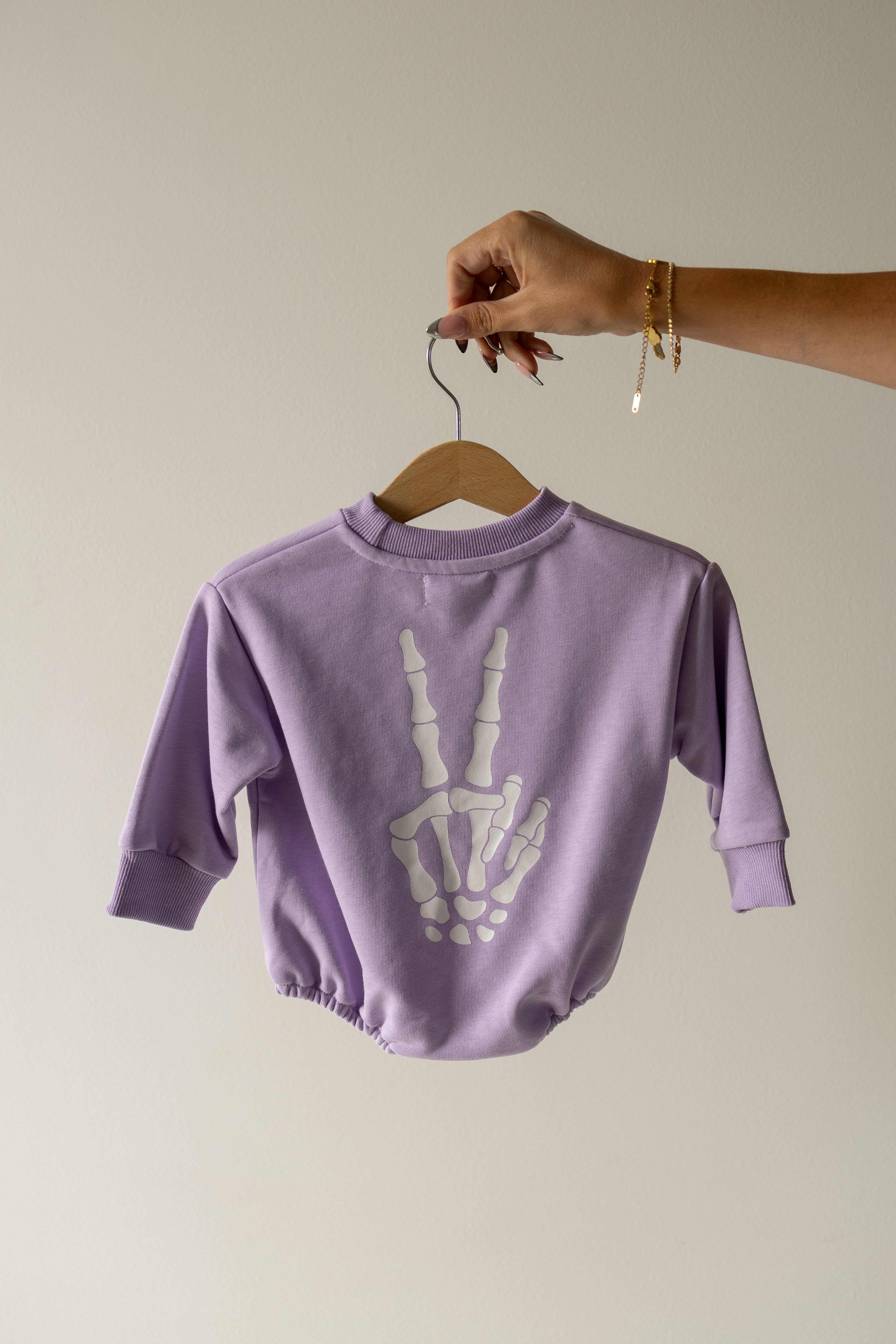 Sweatshirt Romper | Enchanted Skelly