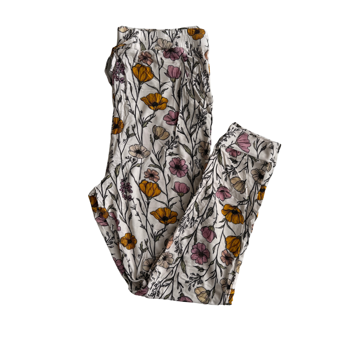 Wild Poppies Mama Joggers
