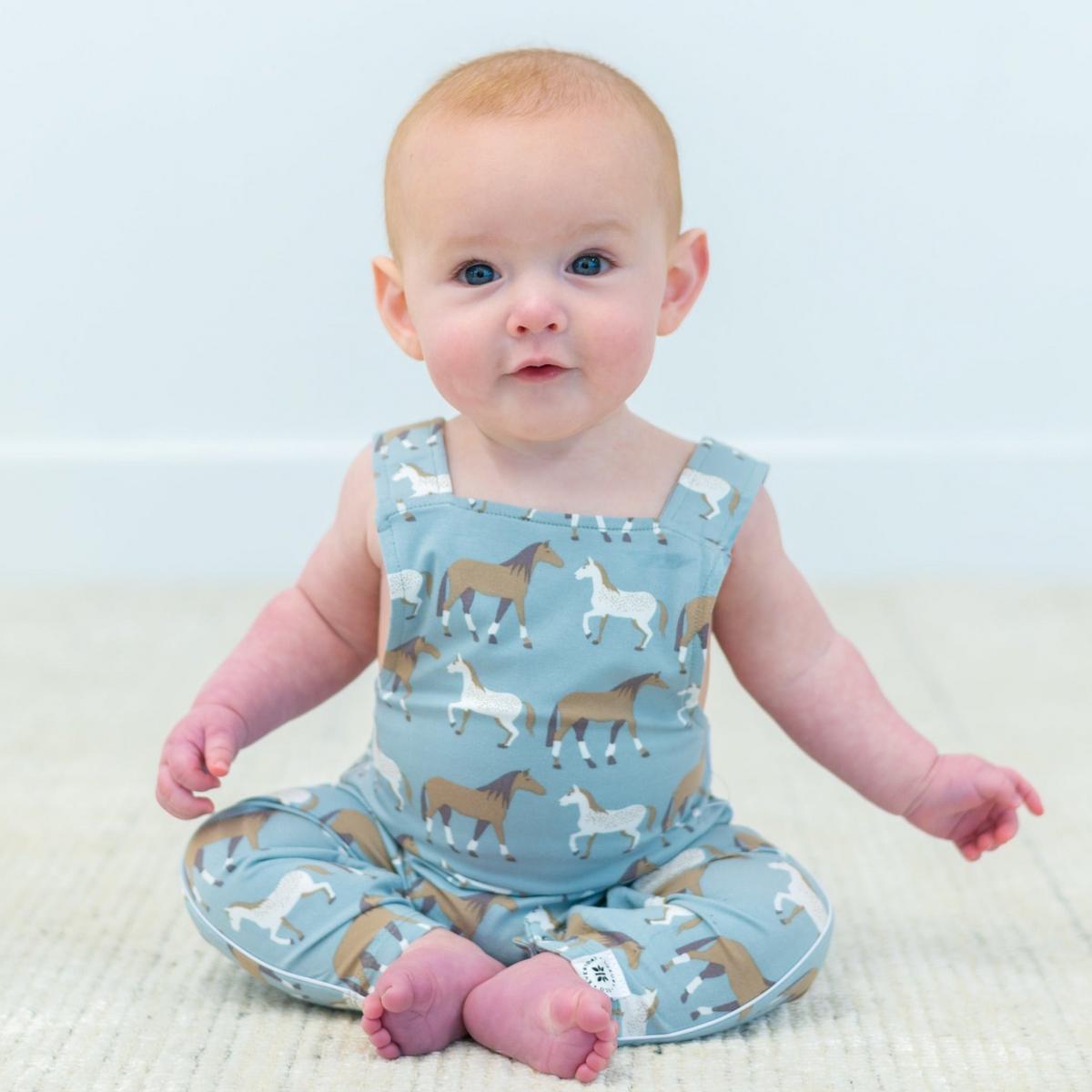 Cross Strap Romper - Ponies Please