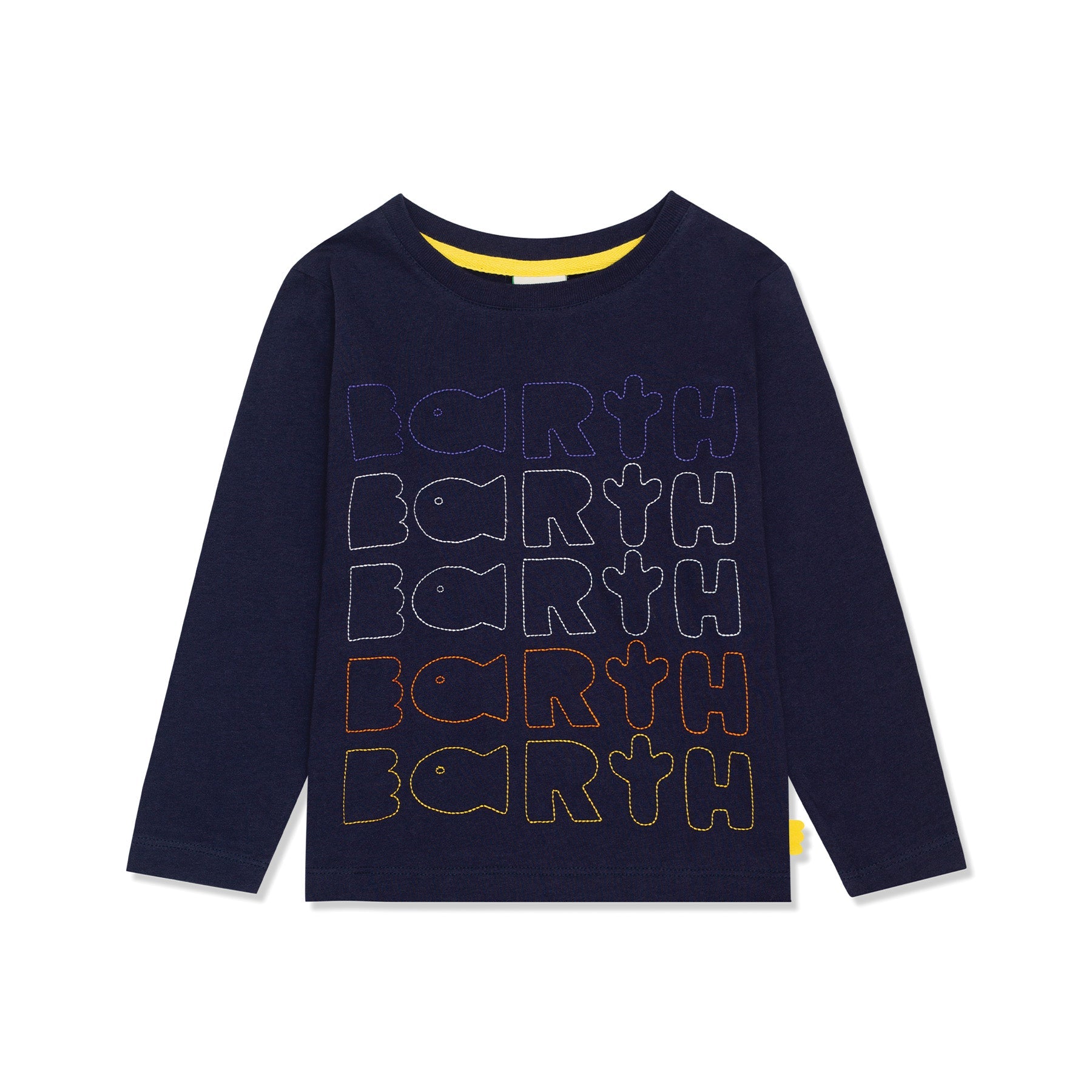 Earth Kid Tshirt  Shirts/Tops Mon Coeur NAVY/Outline 02Y 