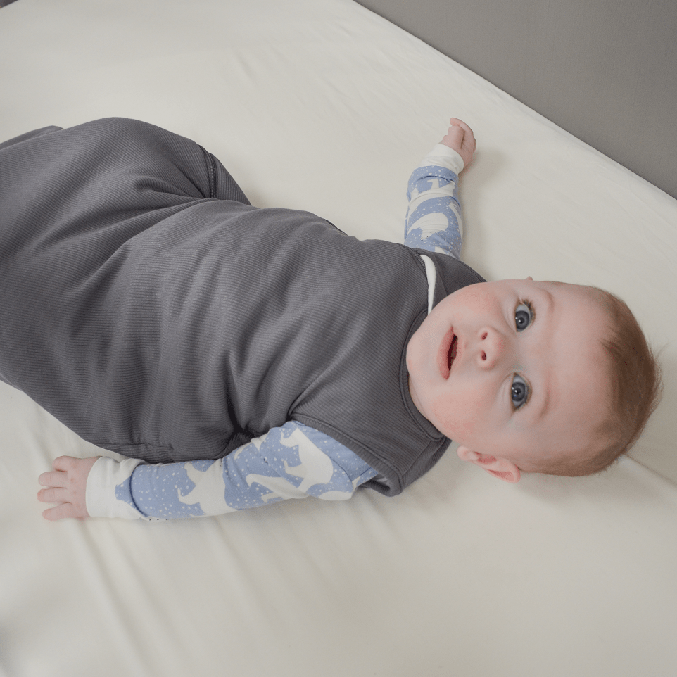 1.5 TOG Sleep Sack - Charcoal Ribbed