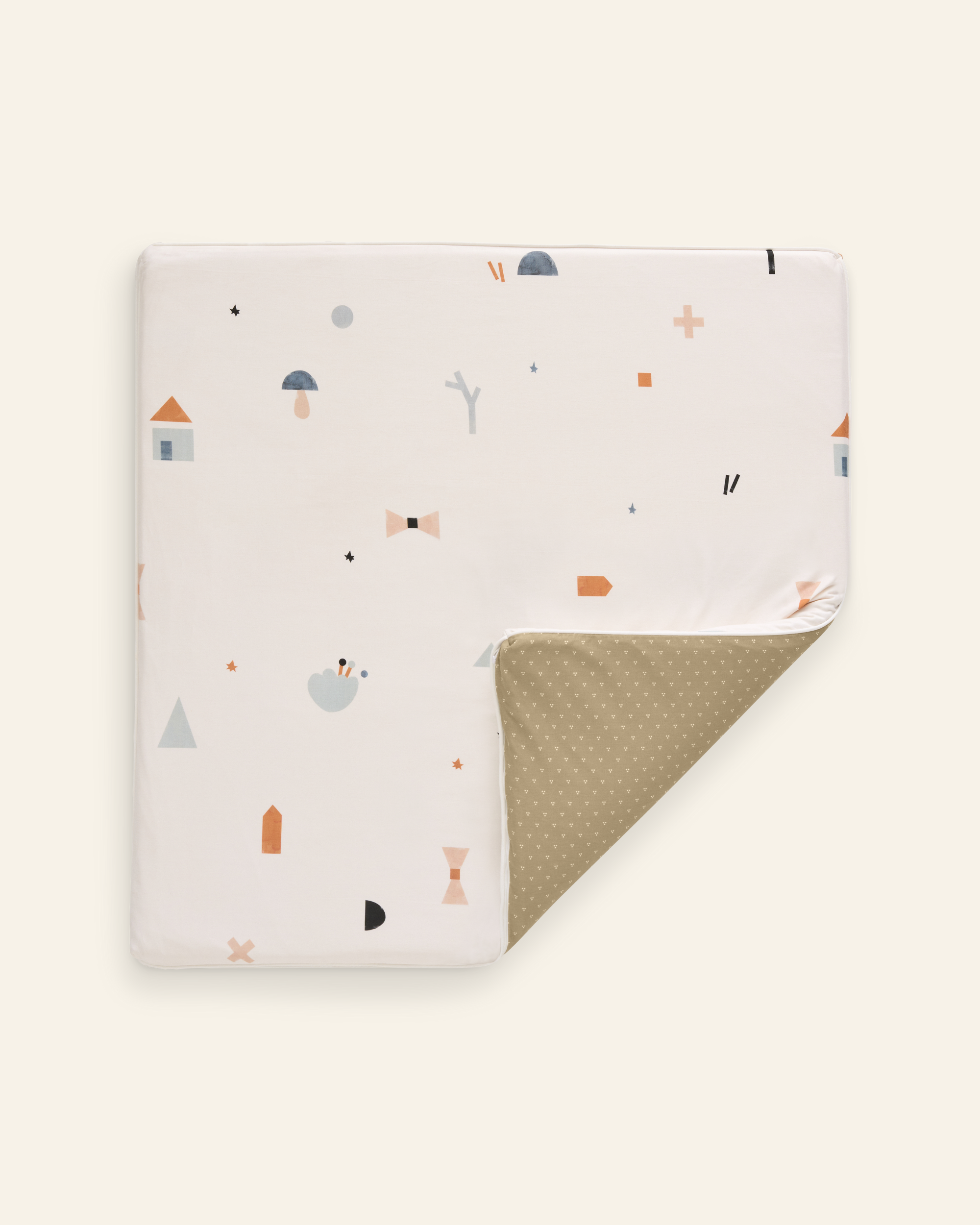 Play Mat Playroom Piccalio Dreamy (Off-White) / Dots (Lion)  