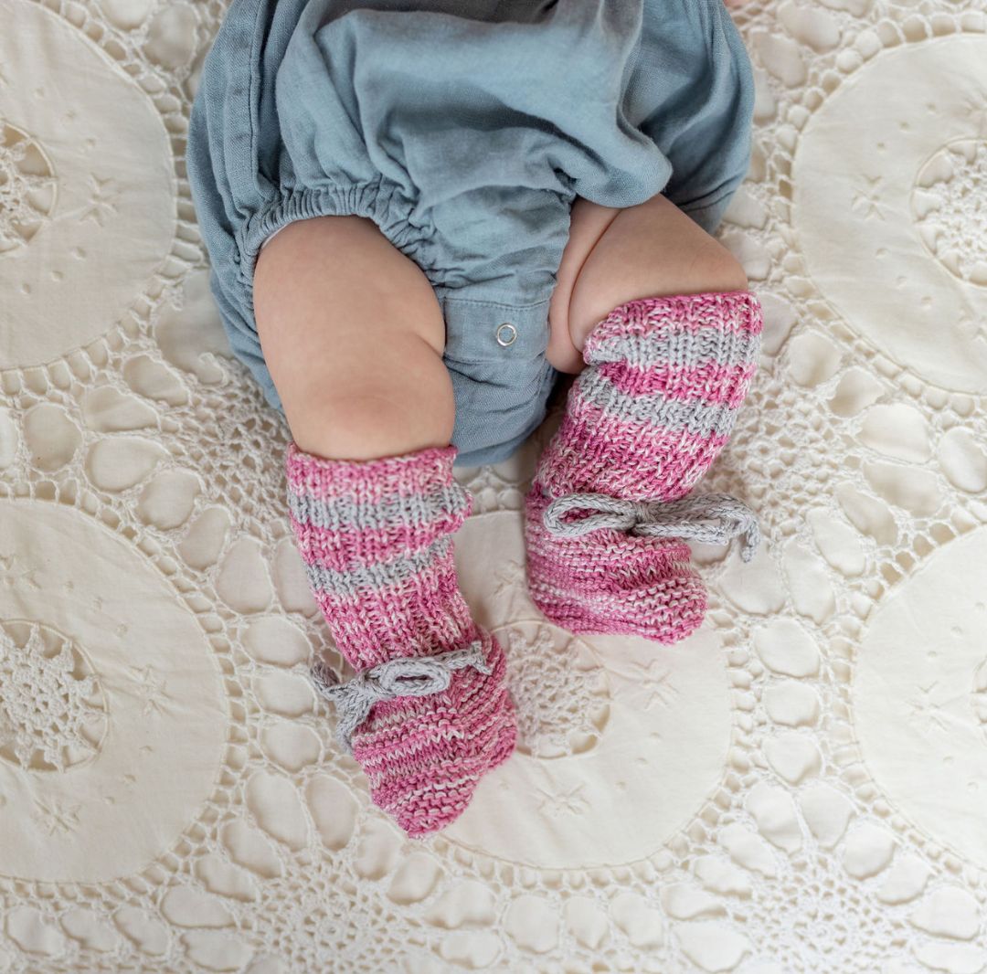 Eden Baby Booties - In Stock