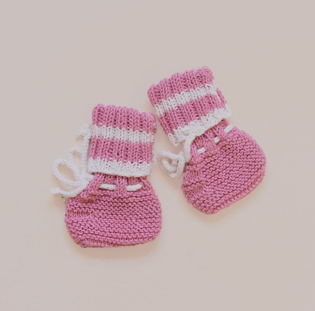 Eden Baby Booties - In Stock