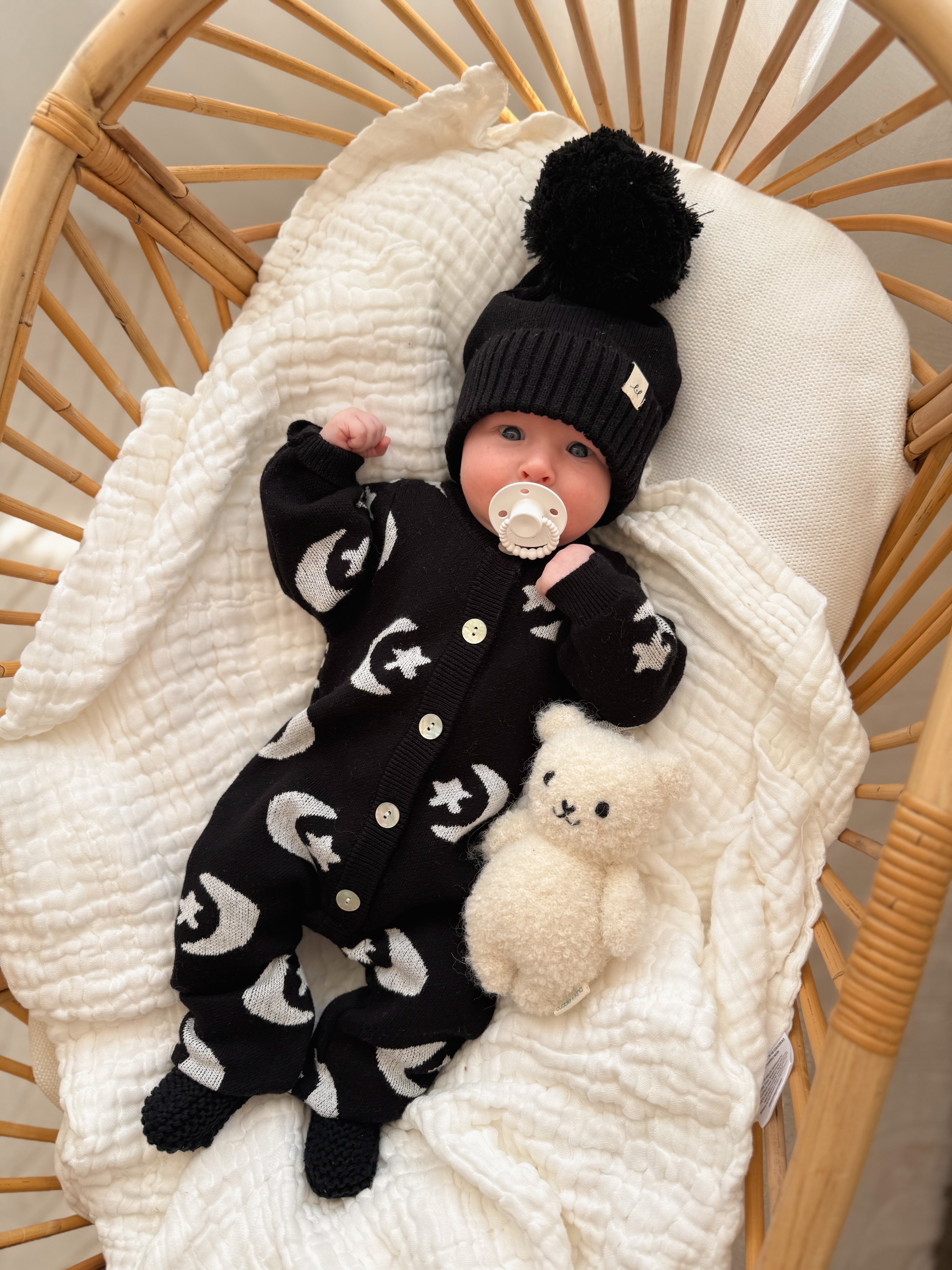 Midnight Sky Jacquard Jumpsuit