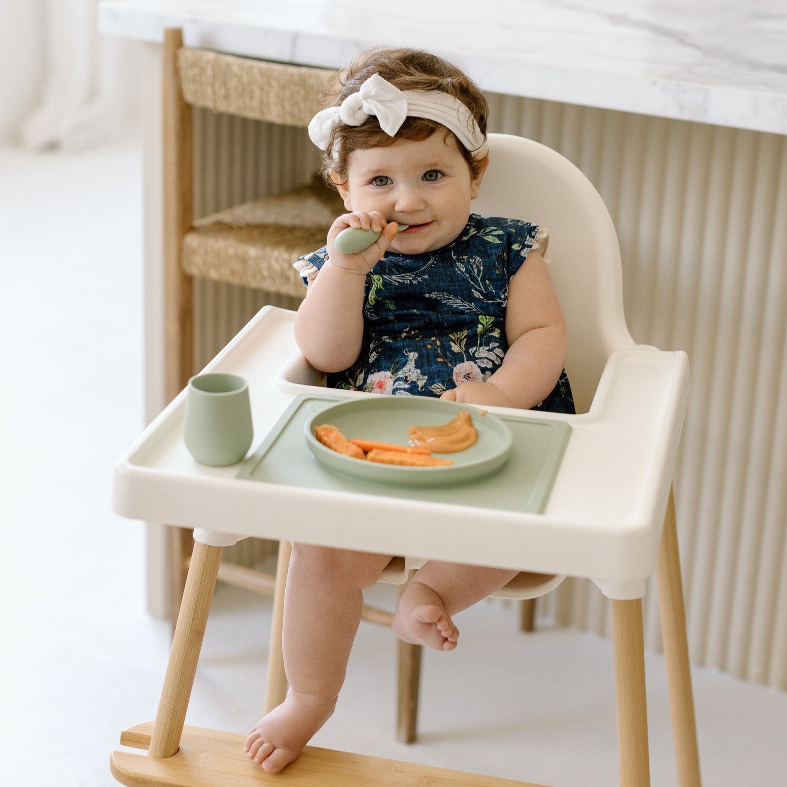 Boho Floral Flutter Bapron