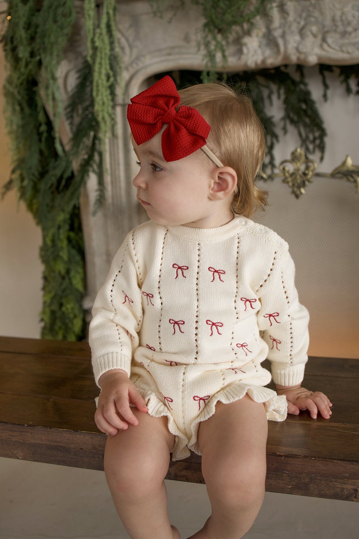 Knit Ruffle Romper | Ribbons