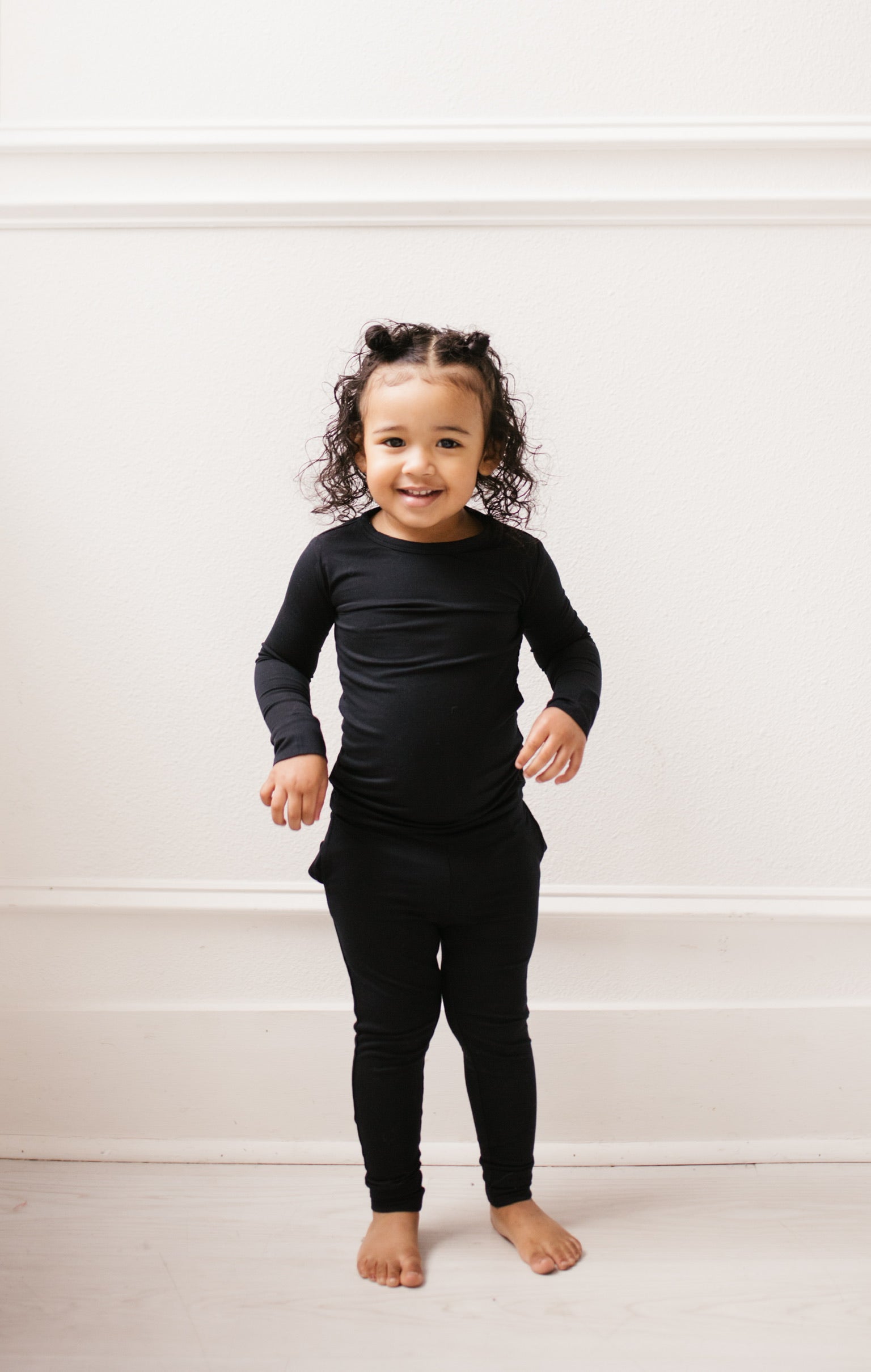 Signature Solids Long Sleeve PJ Set