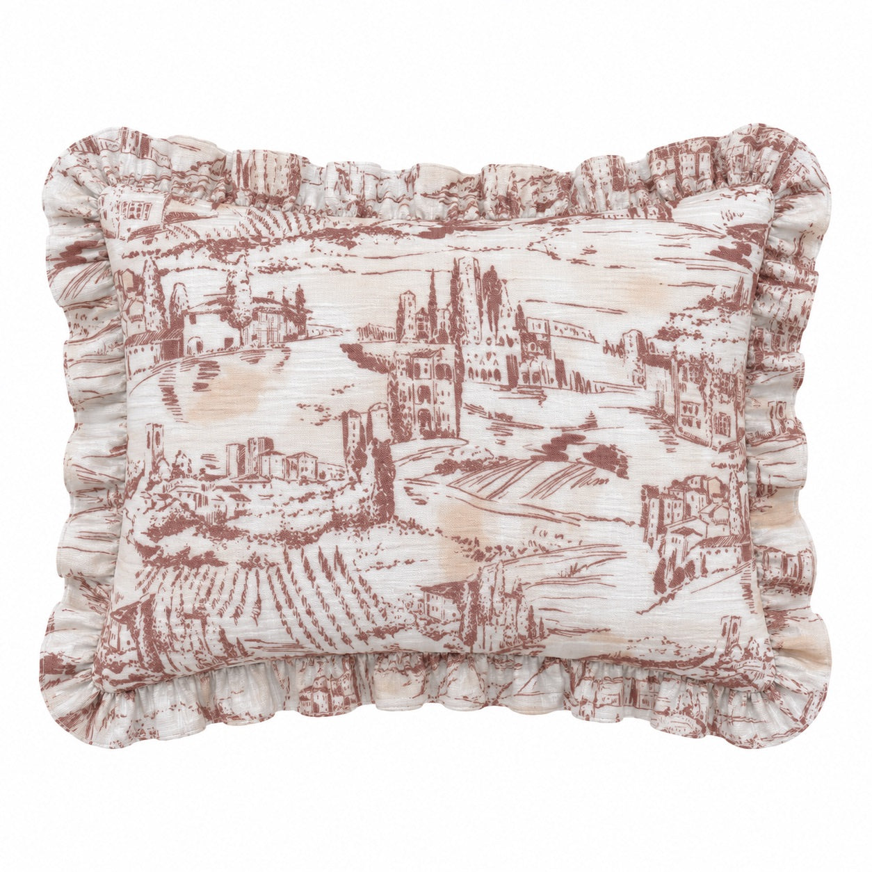 Standard Ruffle Pillow Case Cover