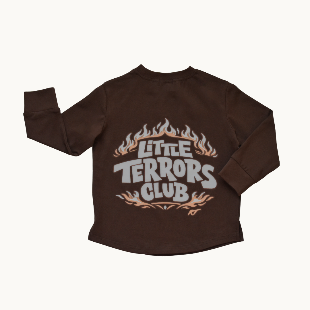 LITTLE TERRORS CLUB LONG SLEEVE TEE