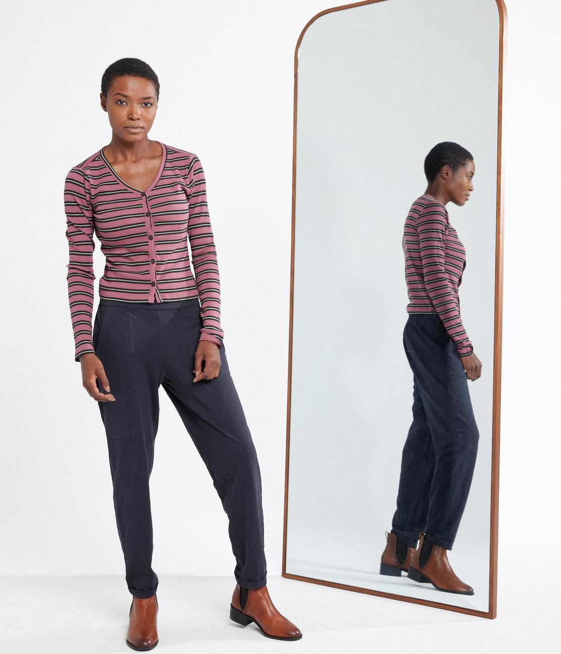 Delaney Top - Dark Mauve