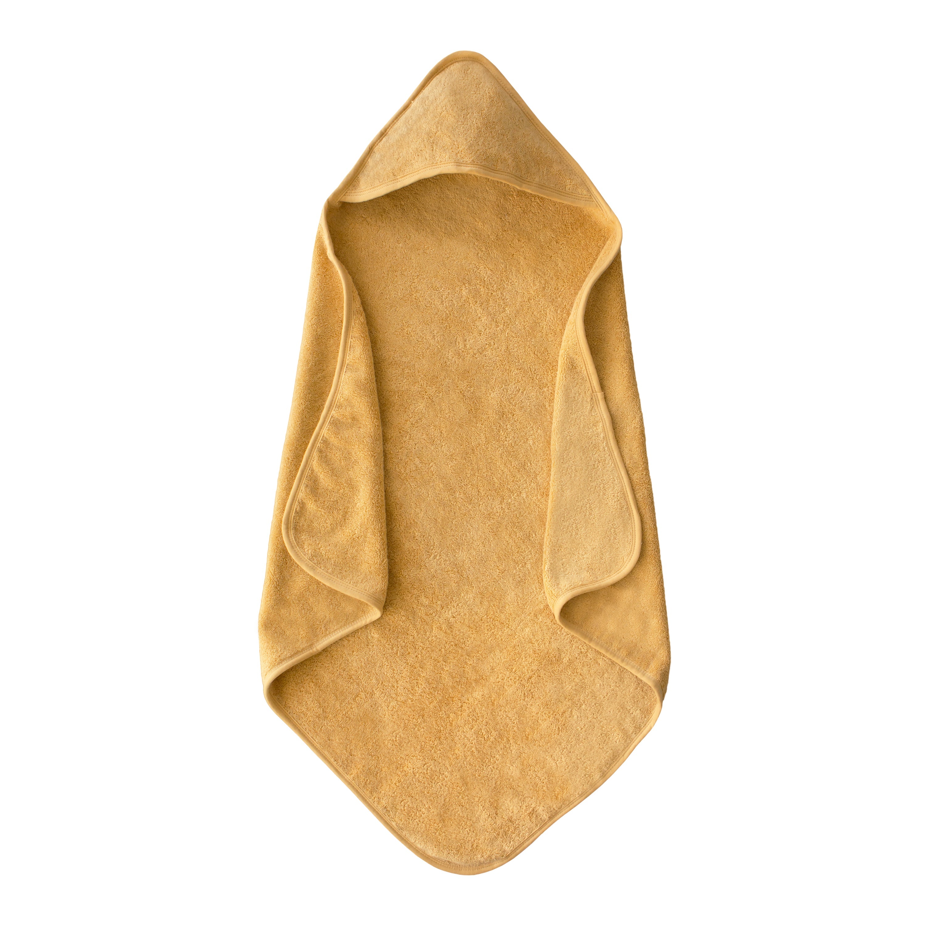 Organic Cotton Baby Hooded Towel Hooded Towel Mushie Fall Yellow  