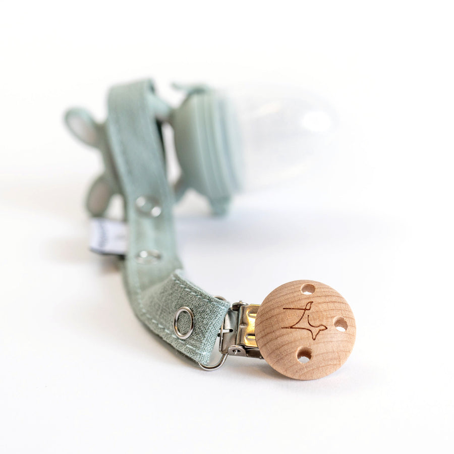 Feeder Keeper - Pacifier Clip & Forage Feeder Holder