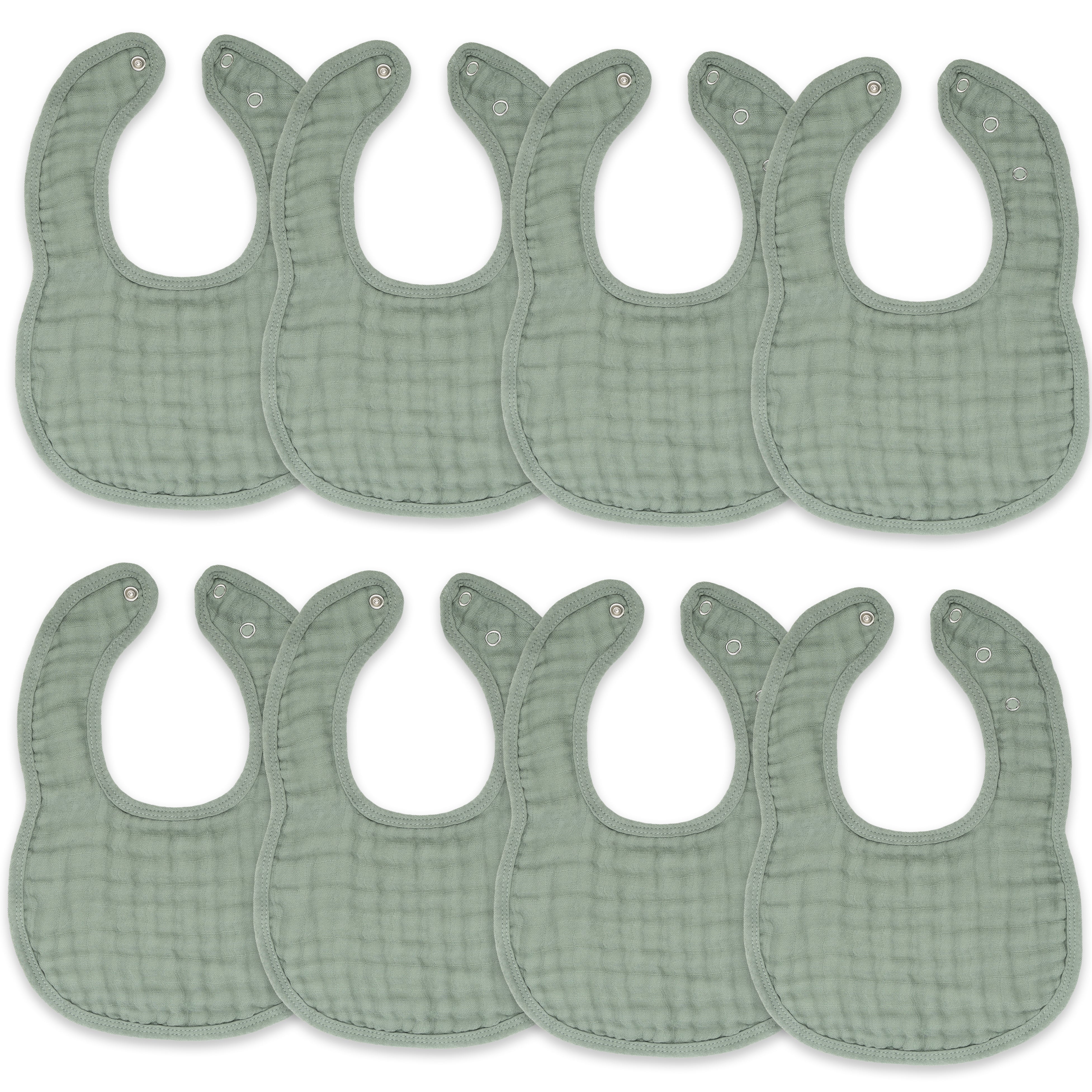 Muslin Bibs by Comfy Cubs - Fern