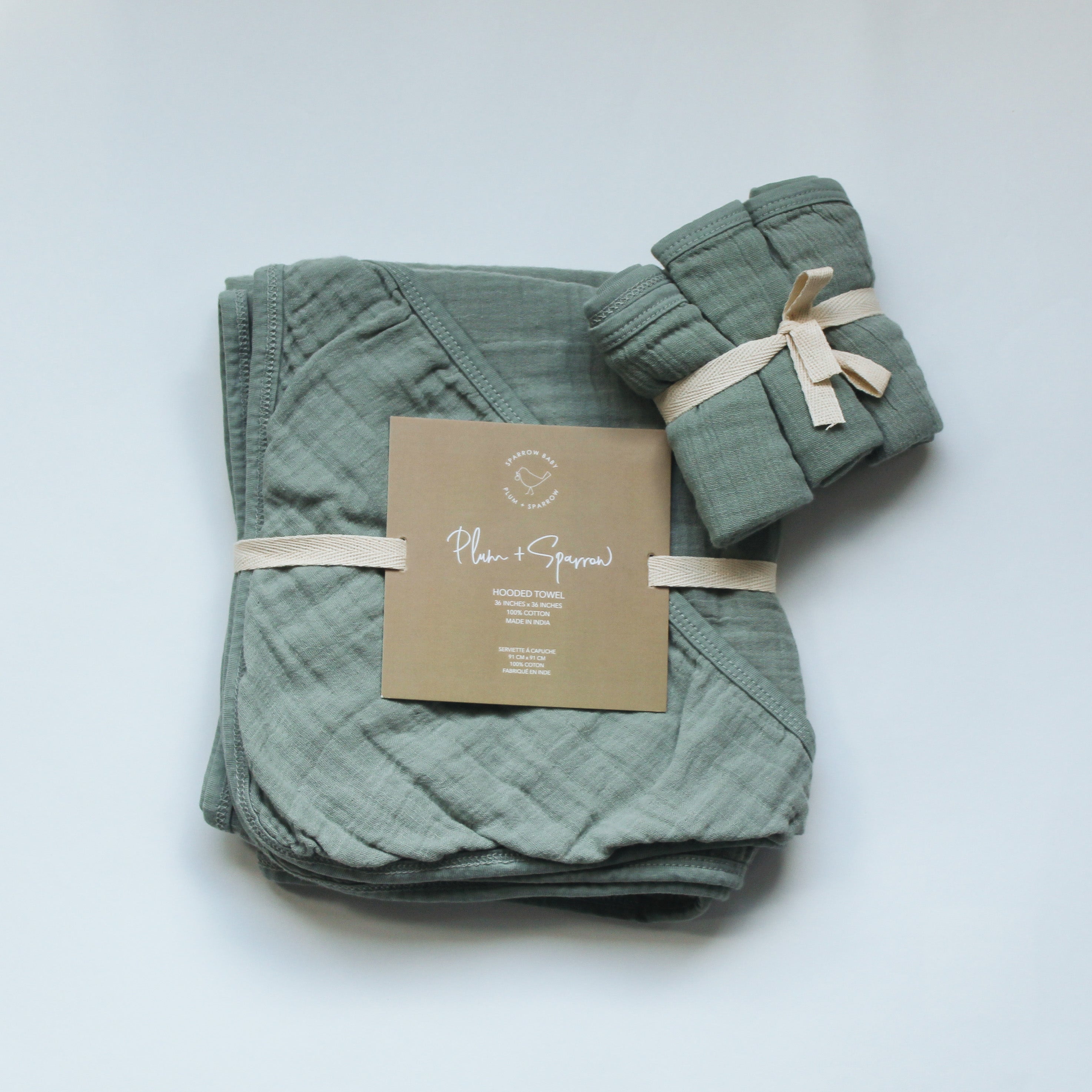 Hooded Towel<br> Fern