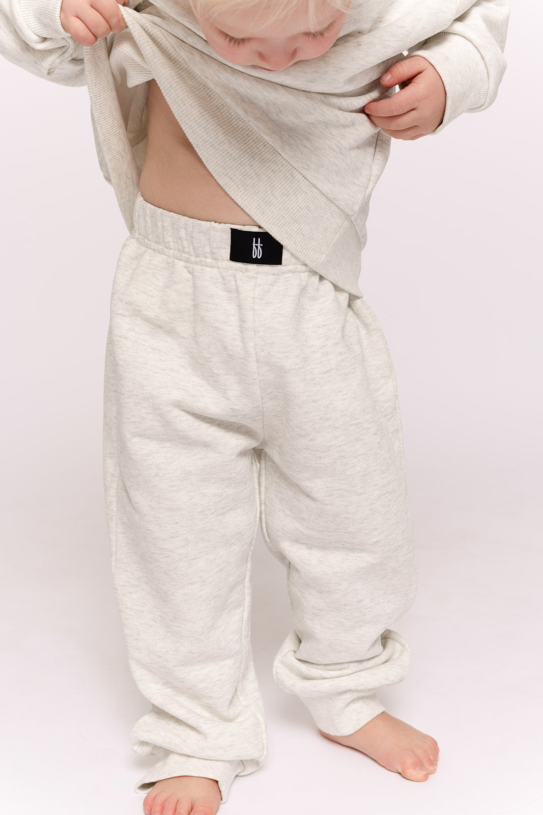 Child Sweat Set | Heather Grey