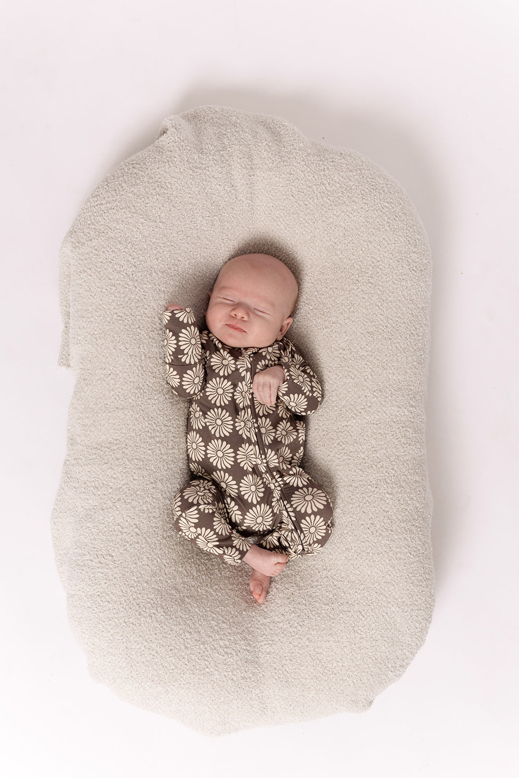 Bamboo Zip Pajamas | Retro Floral