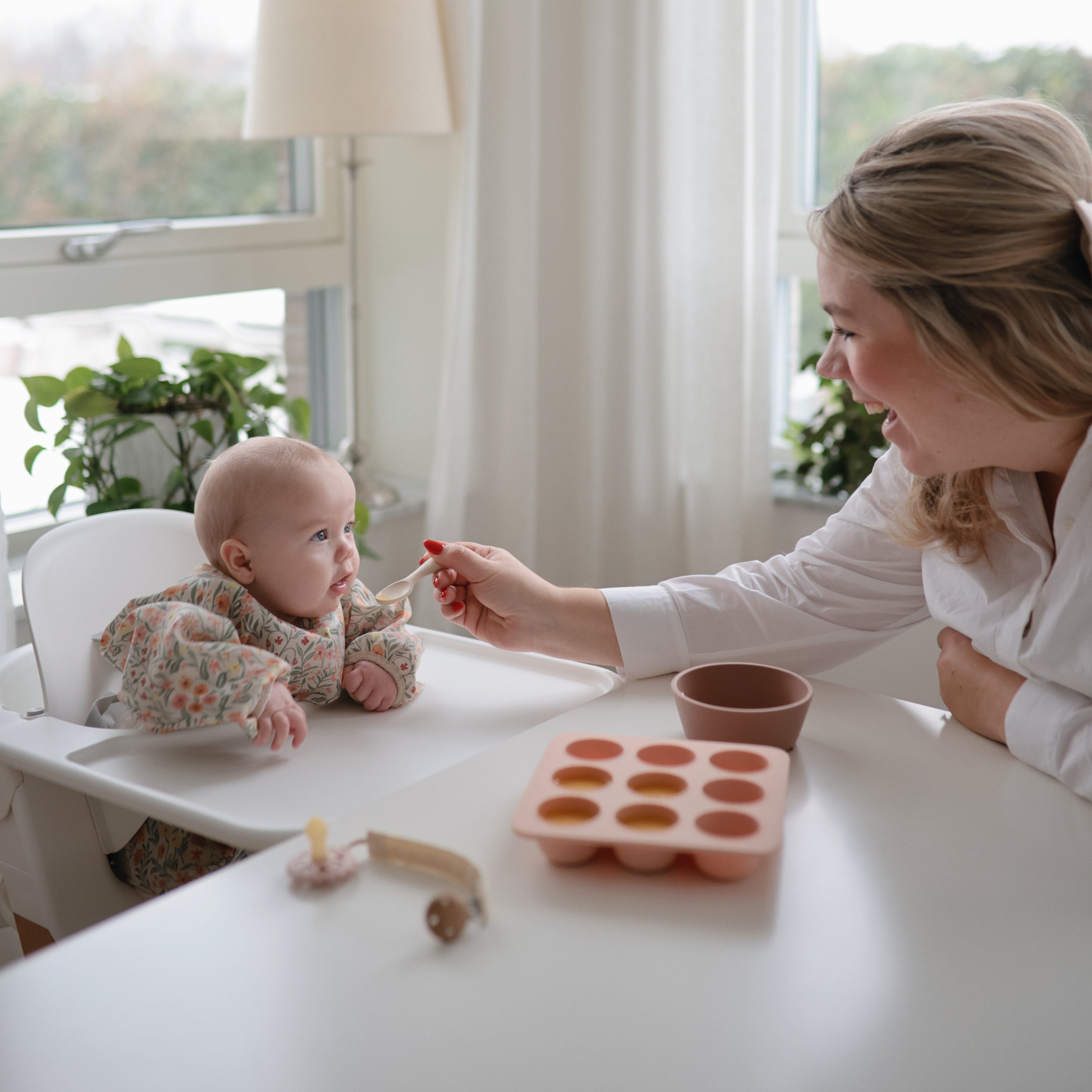 Baby Food Freezer Tray Baby Food Tray Mushie   