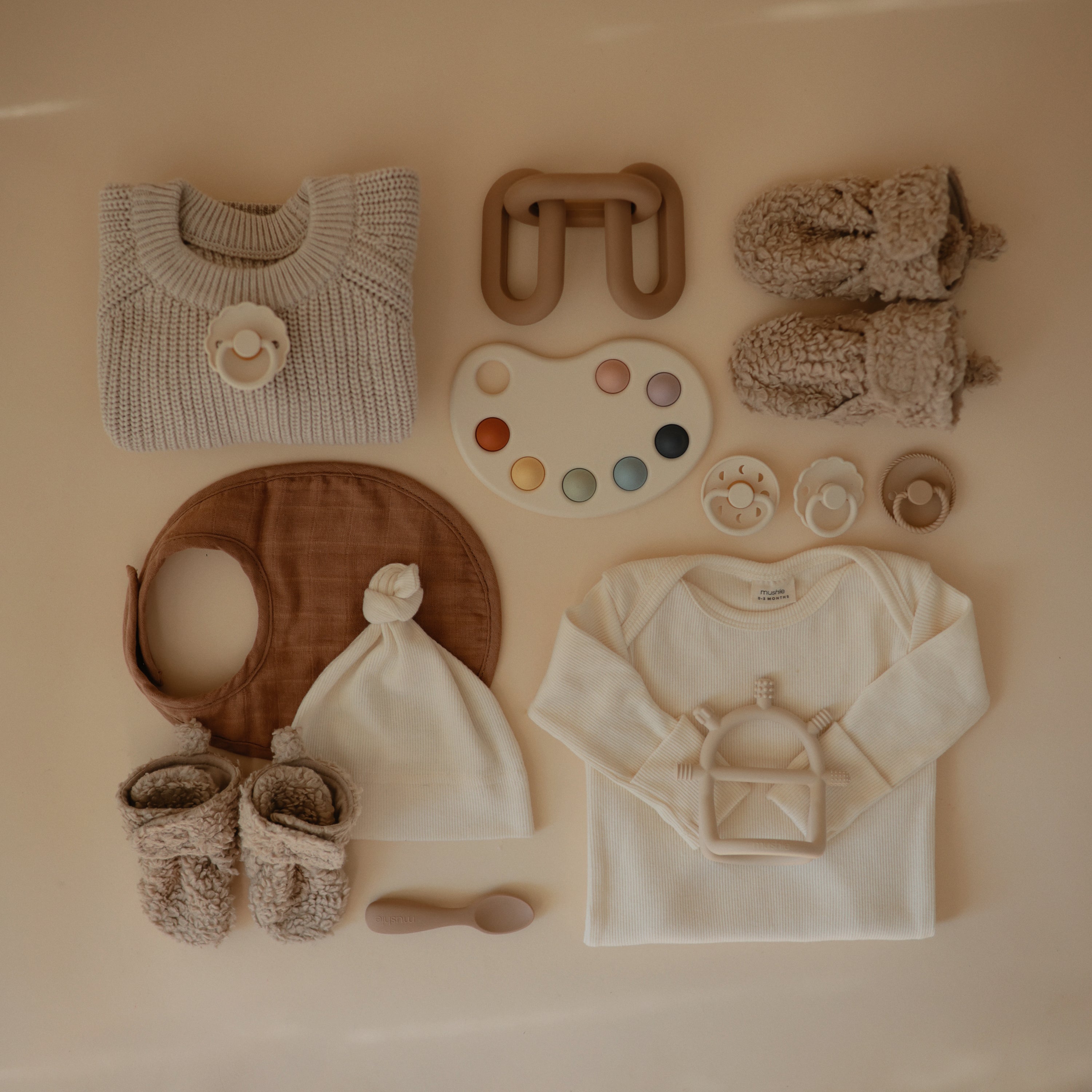 Cozy Baby Booties Baby Clothes Mushie   