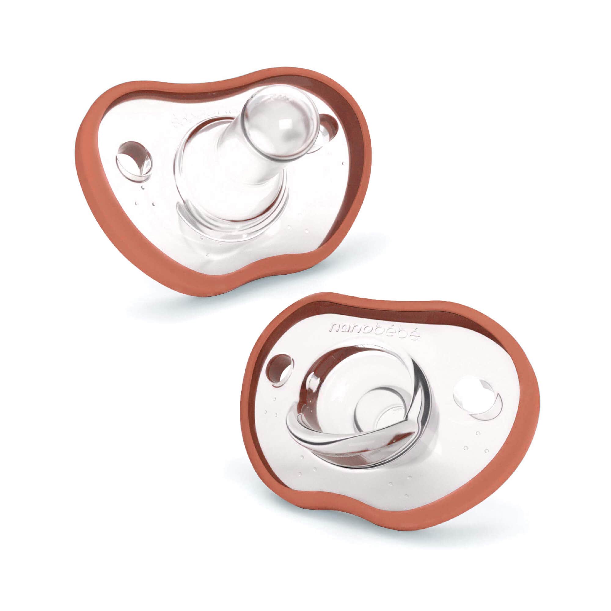 Limited-Edition Clay Pacifier Pacifiers & Teethers Nanobébé US 0-3m Flexy 2pk Clay 