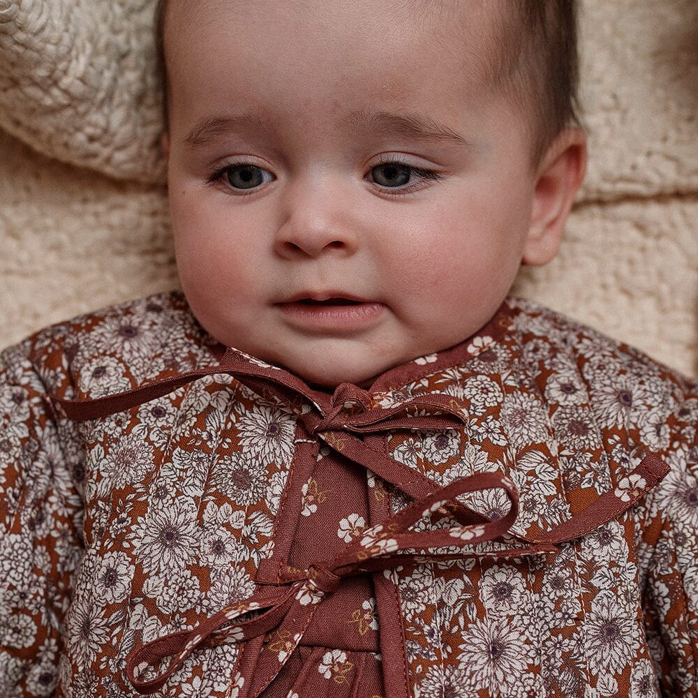 Flora Baby Jacket - Vintage Daisies