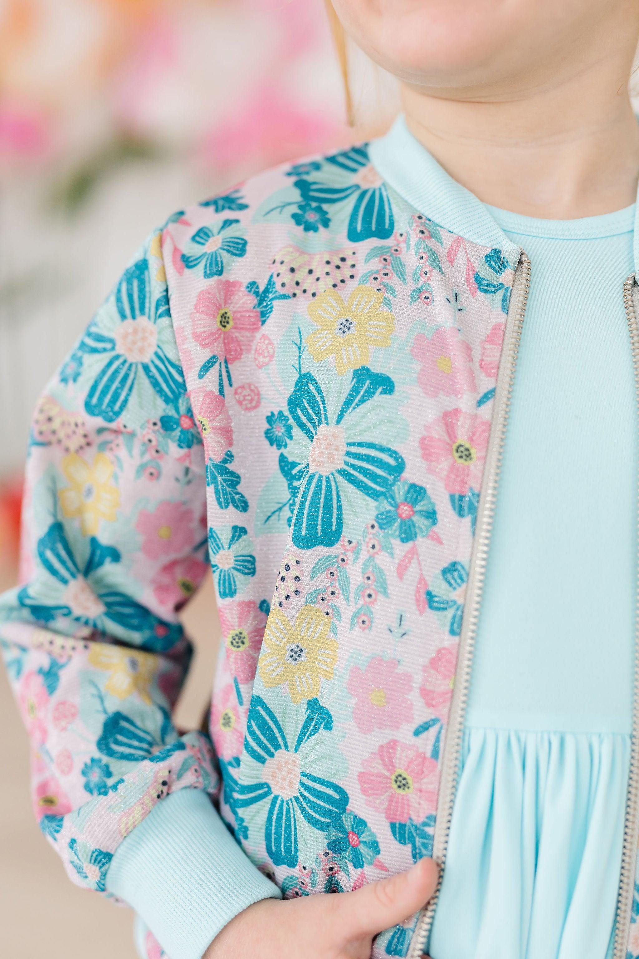 Floral Garden Shimmer Jacket