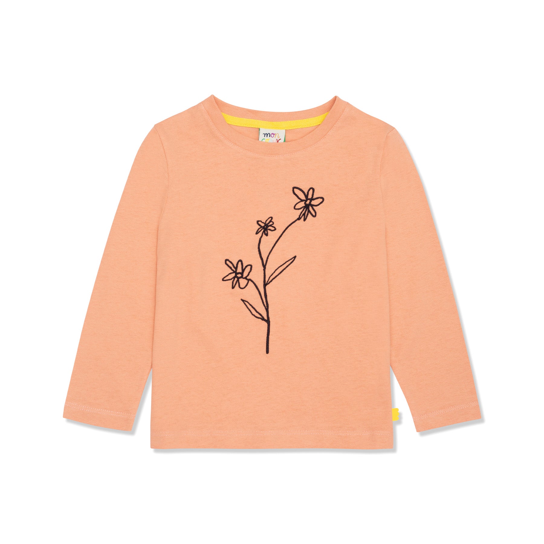 Flower Kid Tshirt  Shirts/Tops Mon Coeur Terracoral/Multi 02Y 