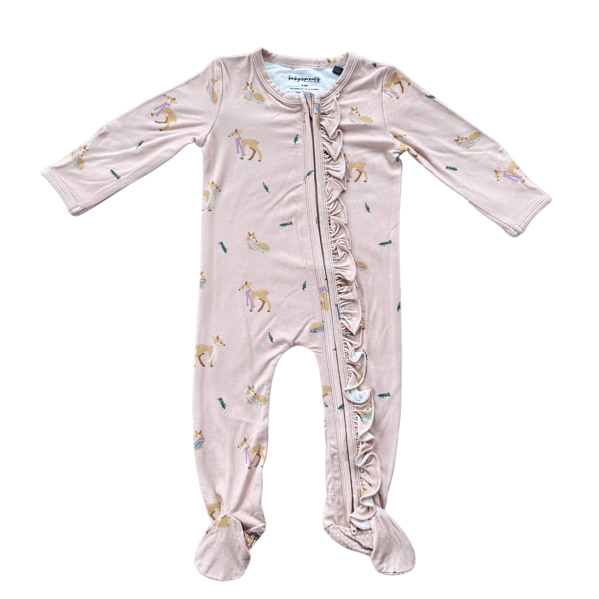 Baby Girl Footie Romper