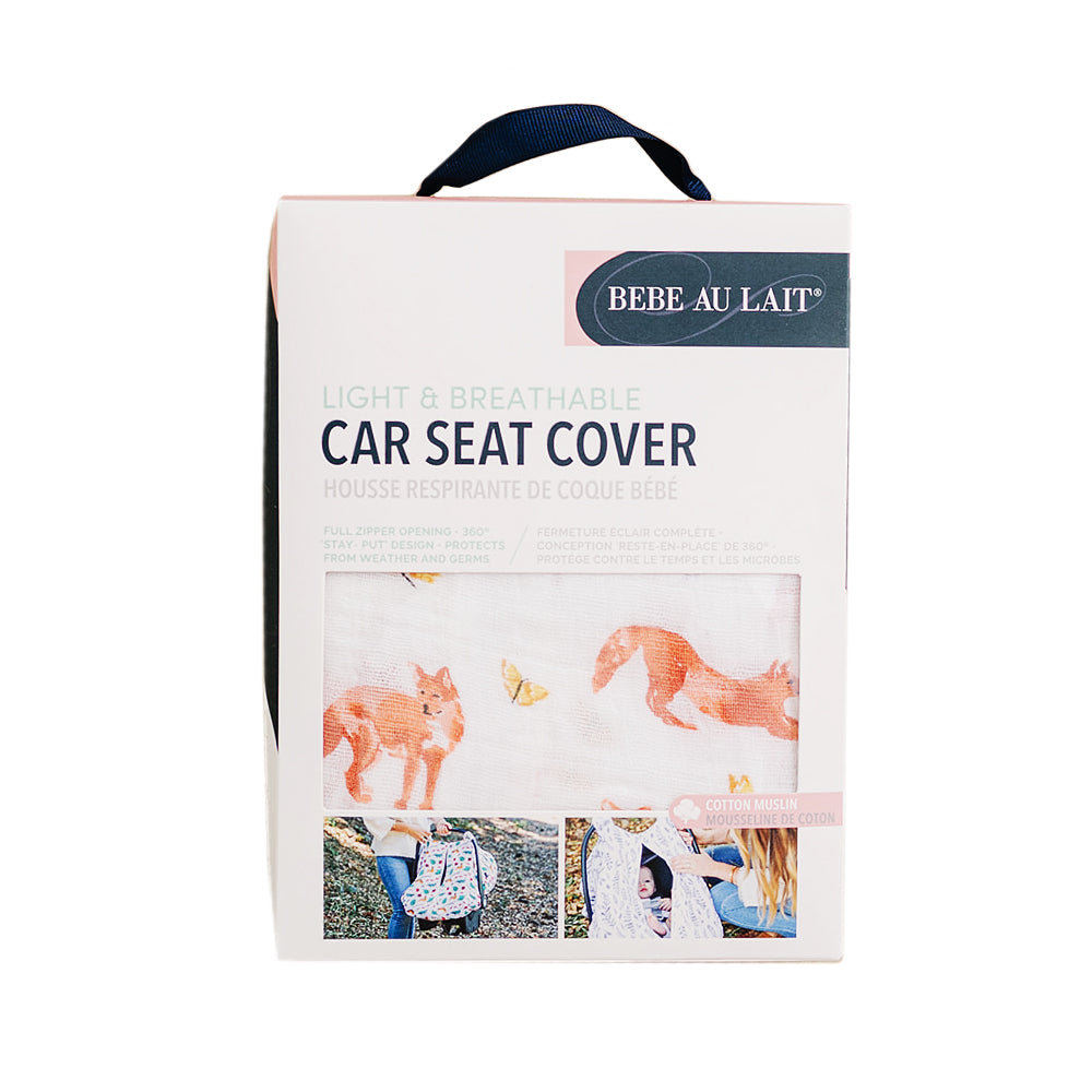 Fox Tales Car Seat Cover Car Seat Cover Bebe au Lait   