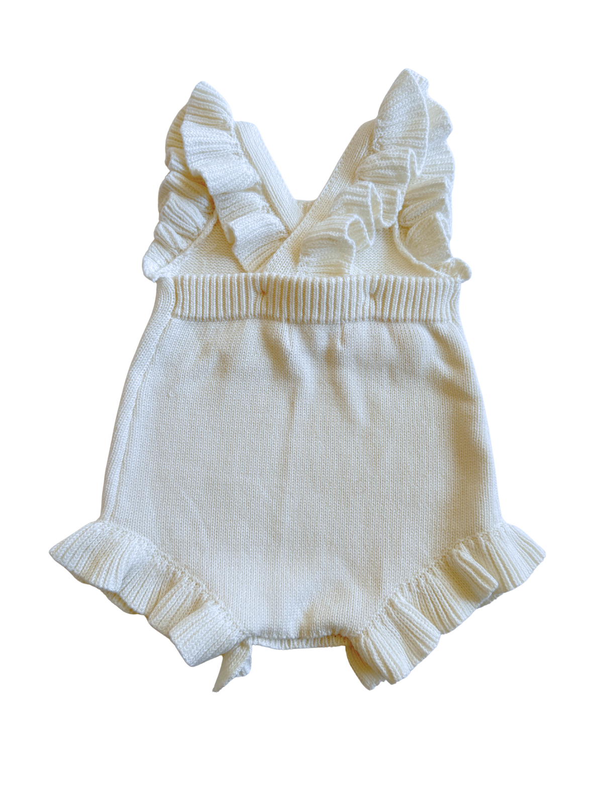 Frills Knit Romper