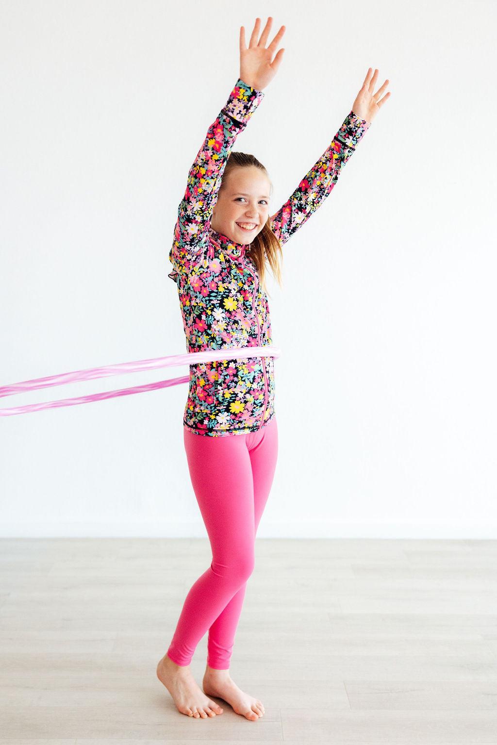 SALE Fuchsia Flash Active Legging