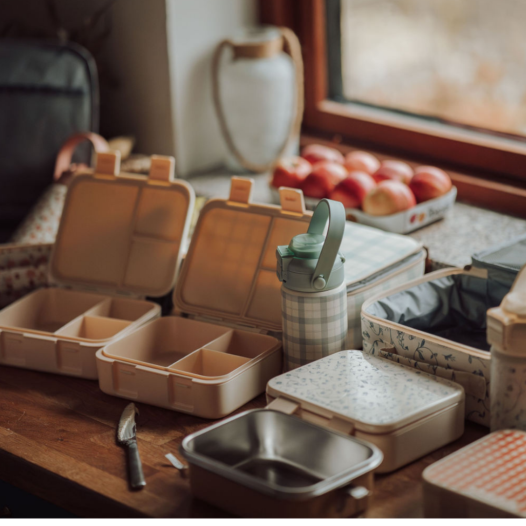 3 Compartment Leakproof Lunchbox | Sienna Gingham