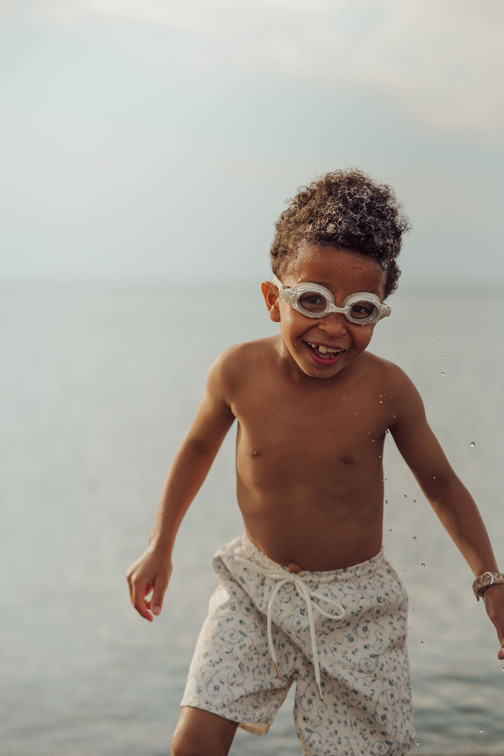Anti UV + Fog Swim Goggles | Sunset