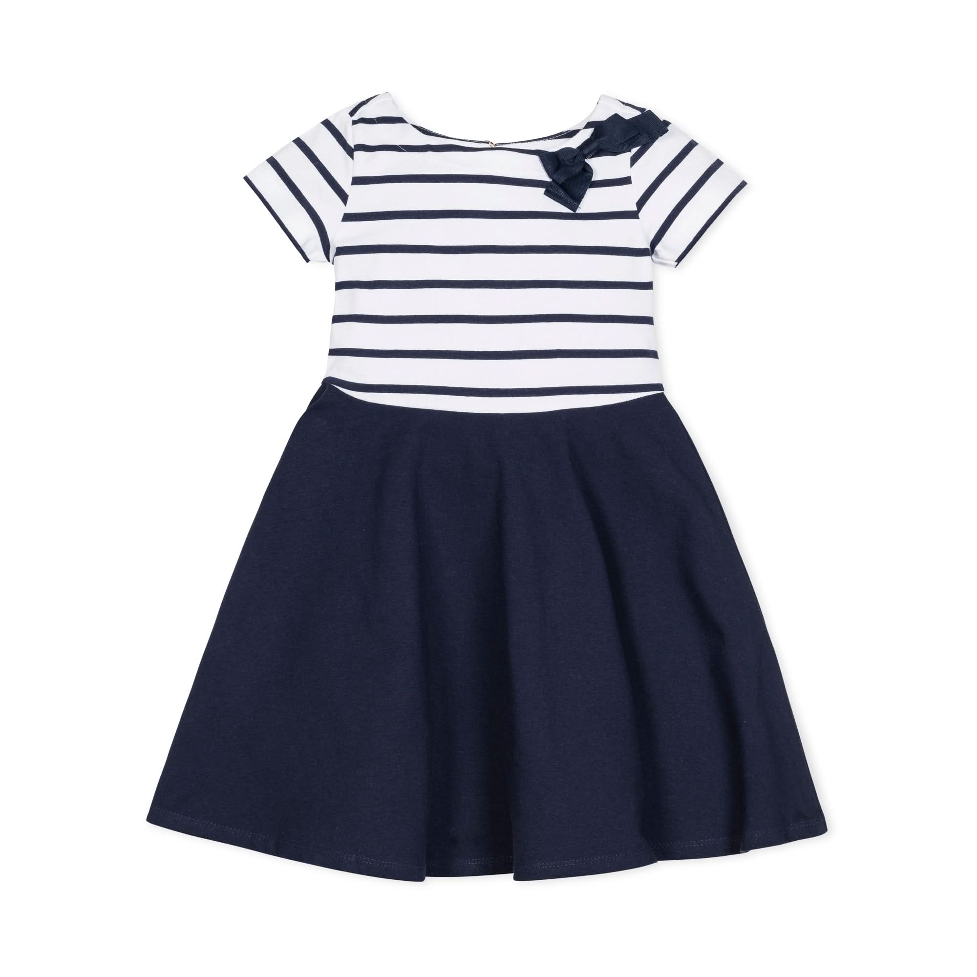 Short Sleeve Organic Knit Skater Dress