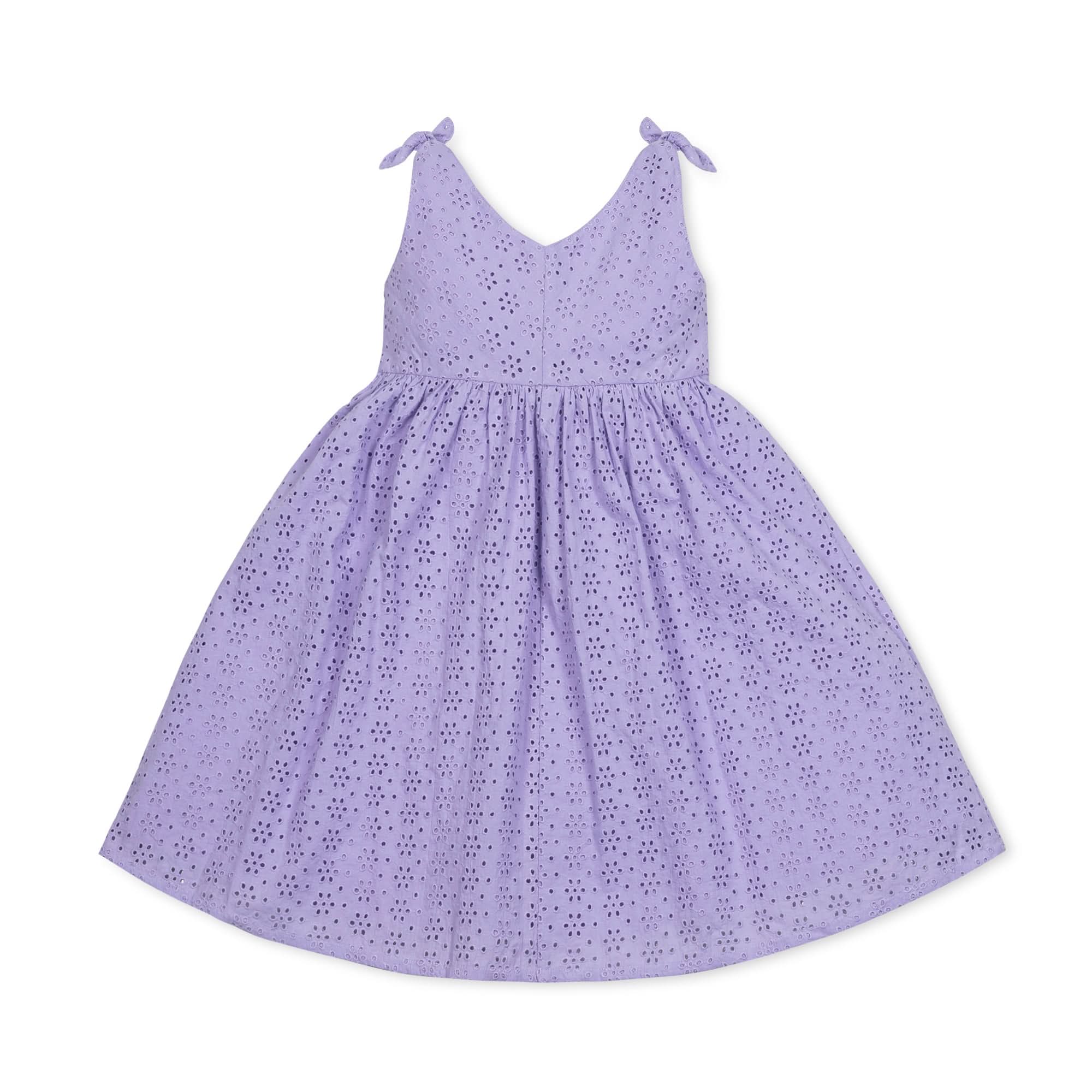 Bow Shoulder Organic Swing Dress