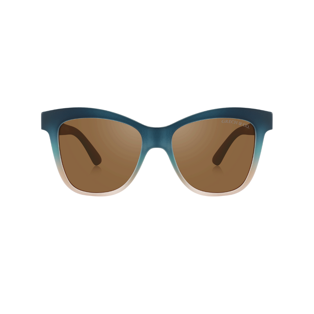Iconic Wayfarer Ombre | Polarized Sunglasses | Teen | 9-14 Y | Desert Teal Ombre