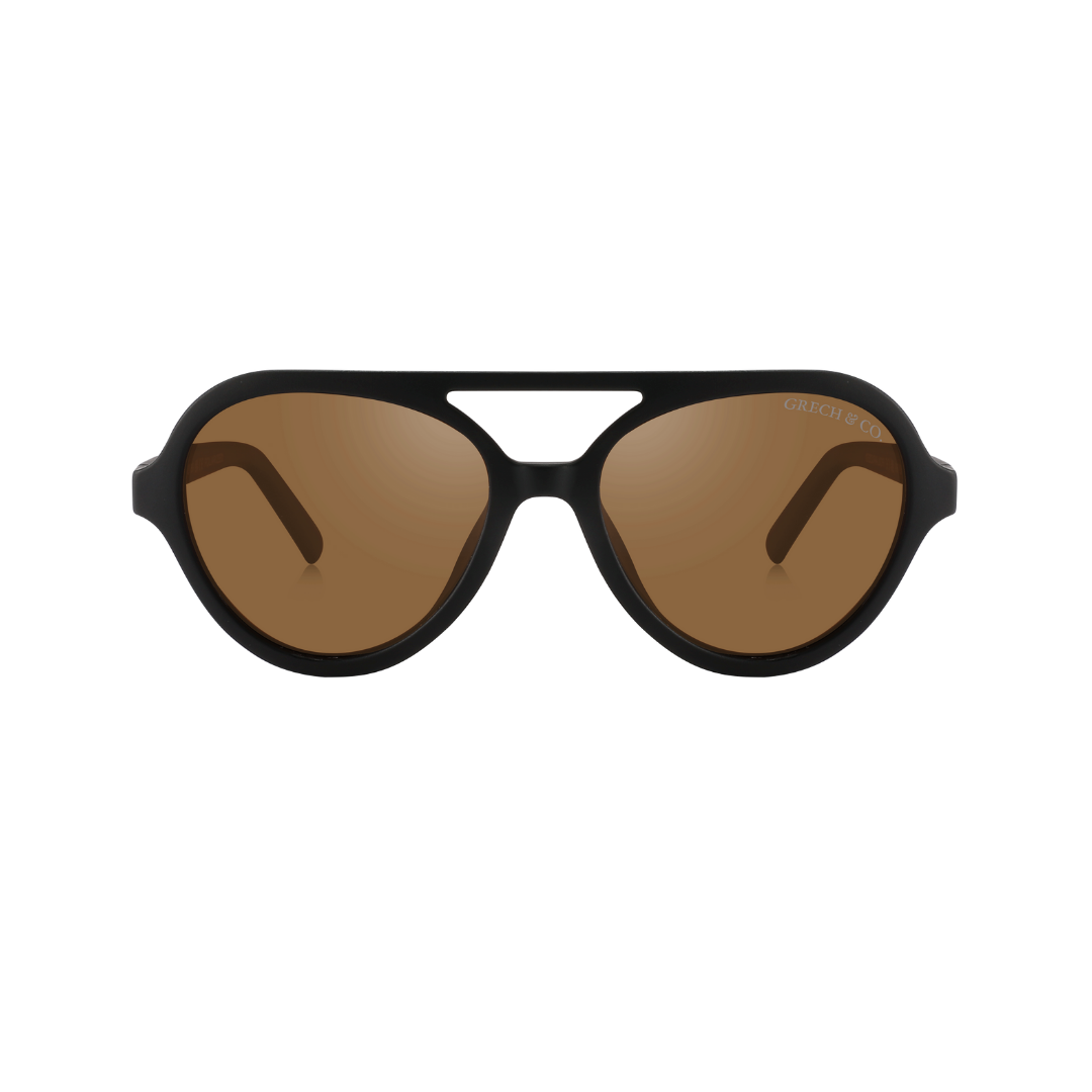 Aviator | Polarized Sunglasses | Child | 3-8 Y | Black