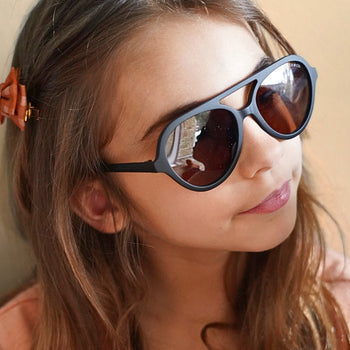 Aviator | Polarized Sunglasses | Child | 3-8 Y | Black
