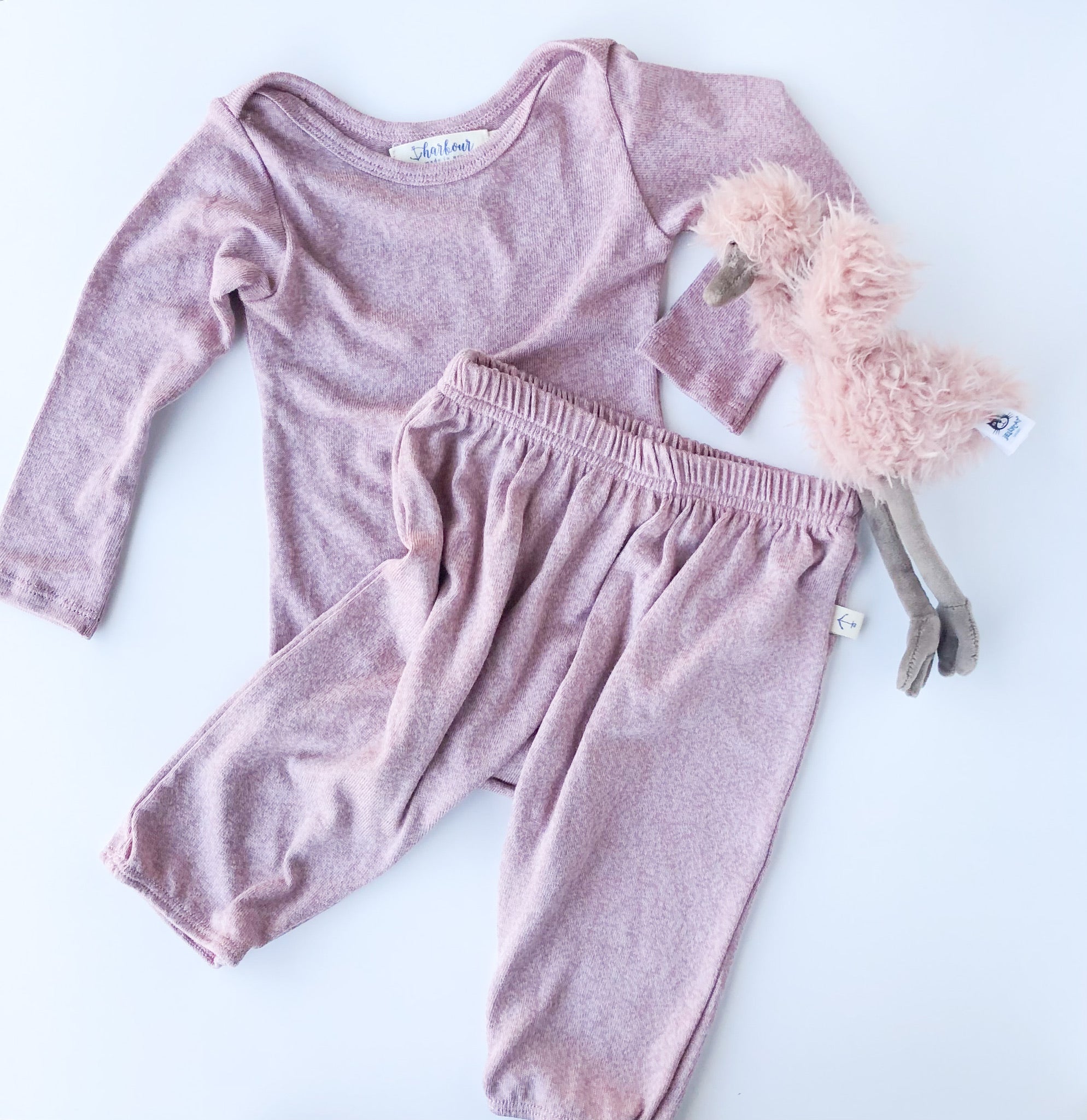 Baby Long Sleeve Cozy Tee - Lilac