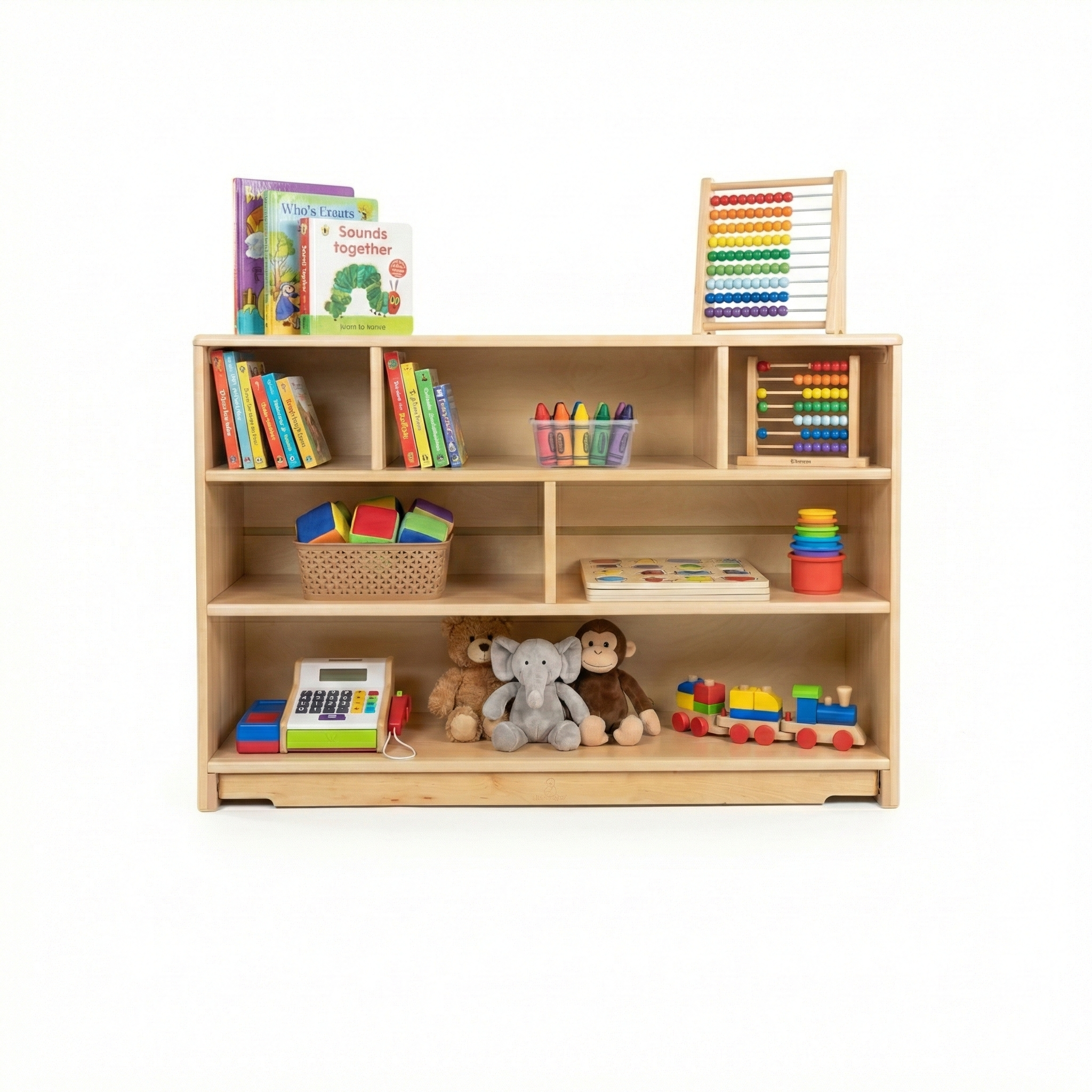 Montessori Classroom Shelf - 4' x 32"