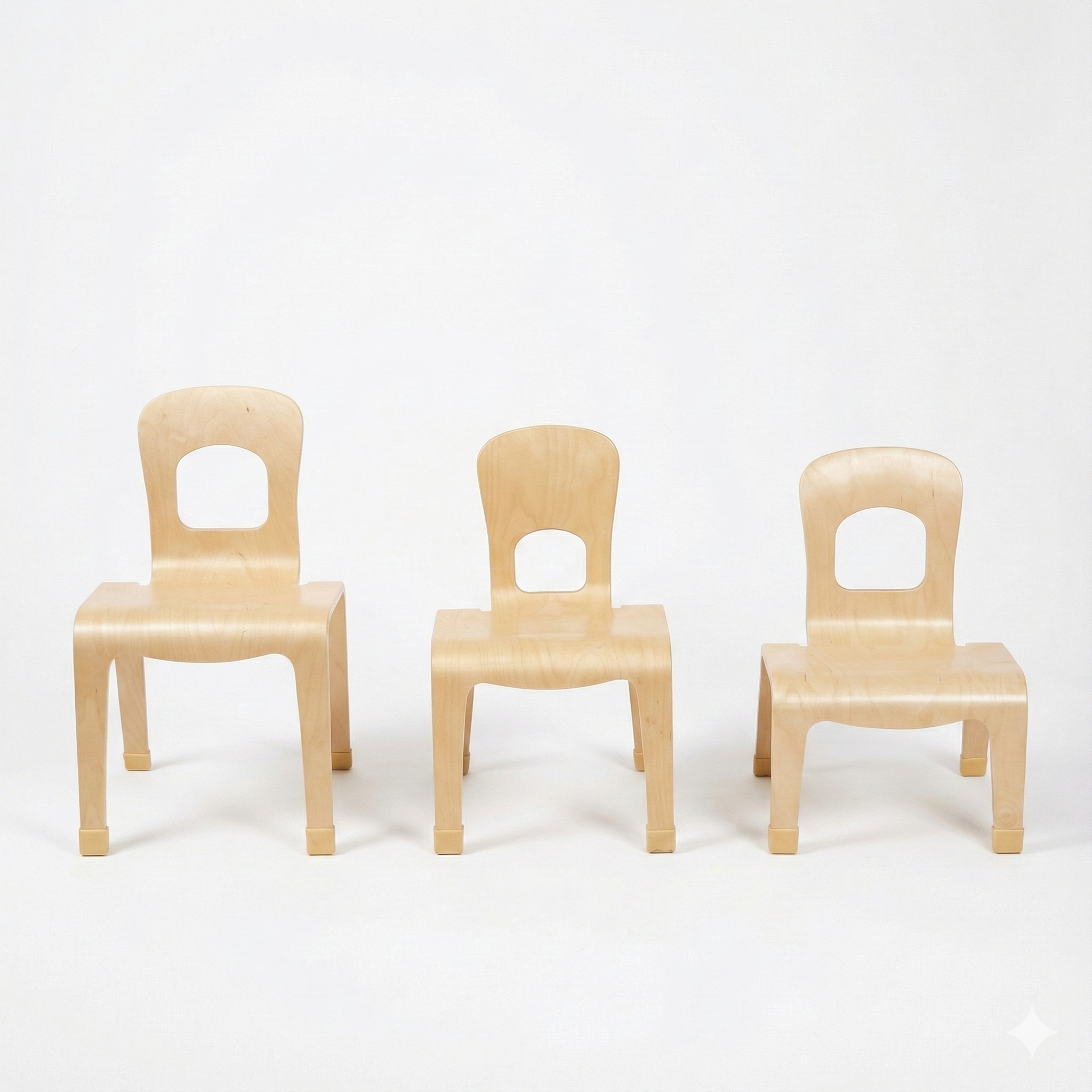 Pear Classroom Chair (2-Pack) – 10" Seat Height