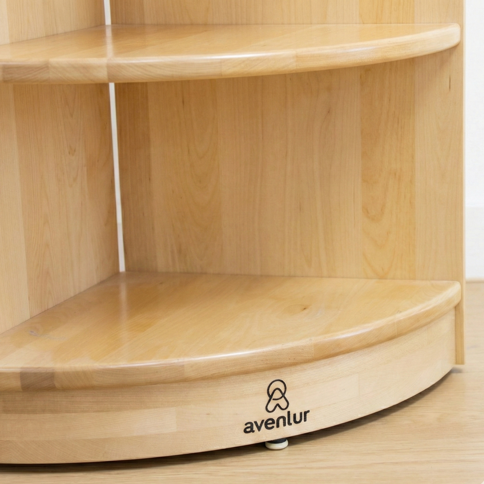 Montessori Classroom Corner Shelf - 24" Tall