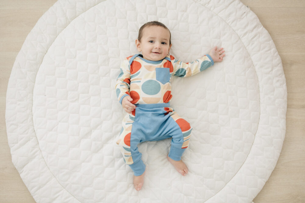 Organic Cotton Pants - Geometric Moon