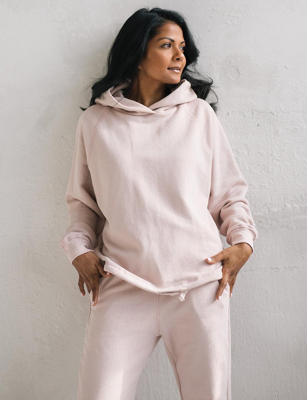 The Women's Relaxed Hoodie - Blush