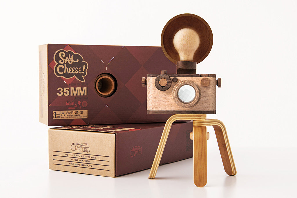 35MM Wood Toy Camera Idea Set ($107 Value)