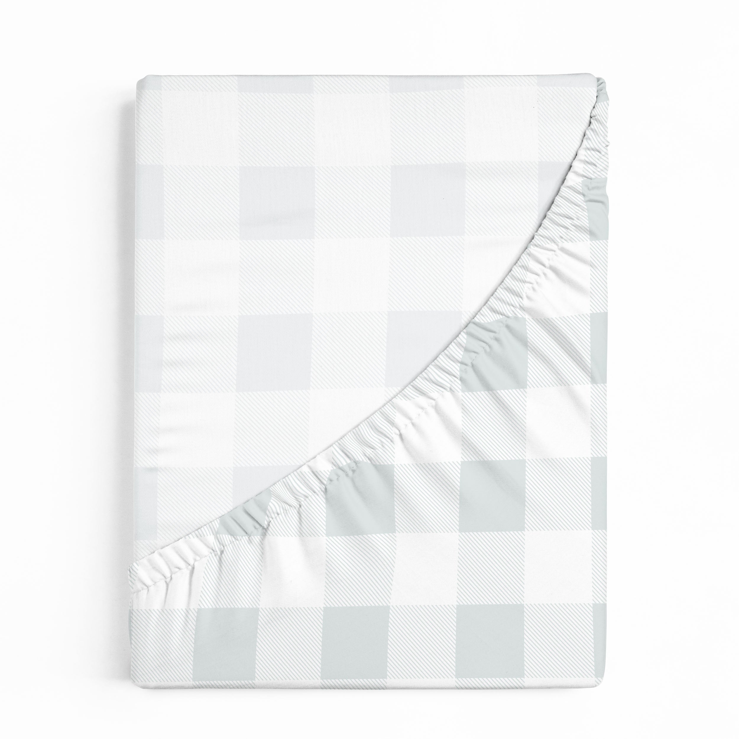 Organic Cotton Sheet Set - Gingham Sheet Set Makemake Organics   