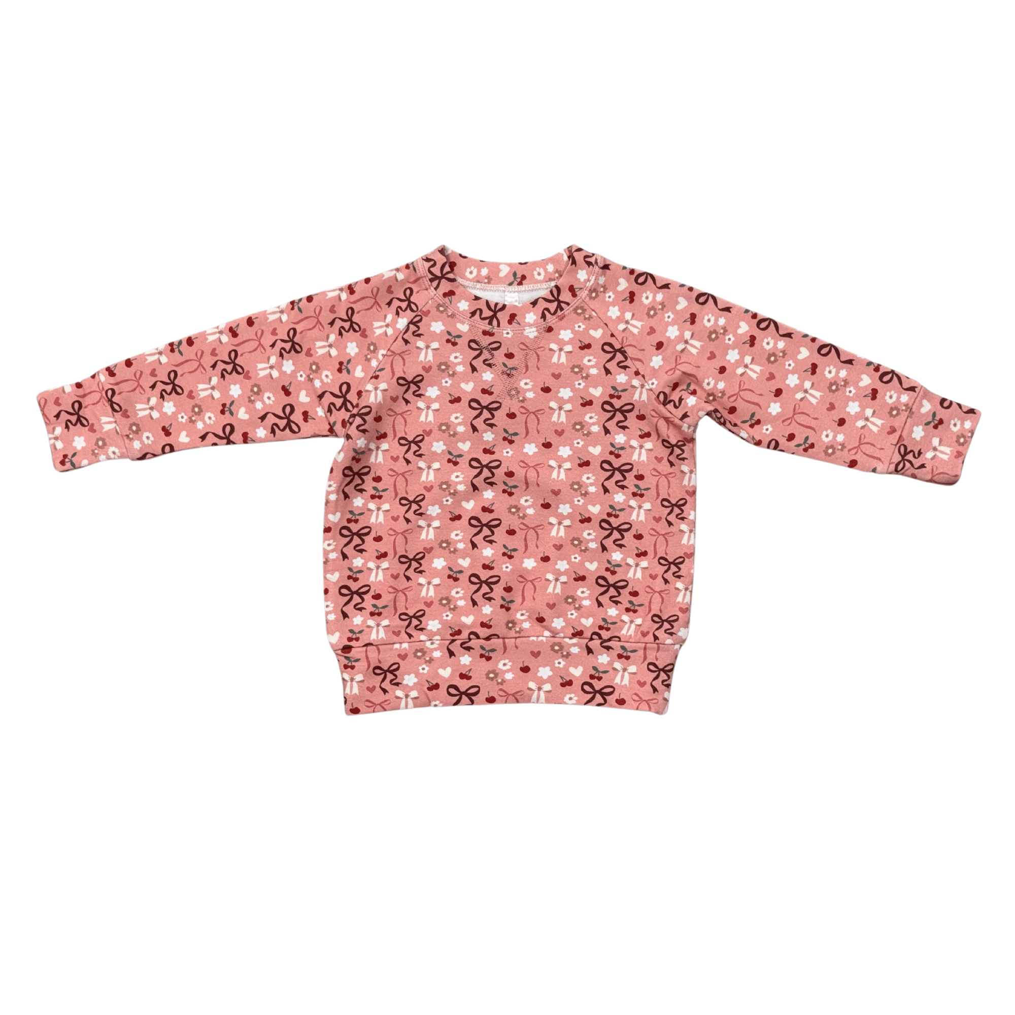 Girl's Raglan Sweatshirt